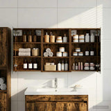 Bathroom Cabinet Set 3 pcs 120 x 10.5 x 60.5 cm Engineered wood 3403732