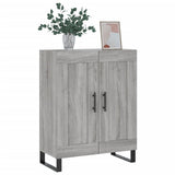 Sideboard Grey Sonoma 69.5x34x90 cm Engineered Wood 830226