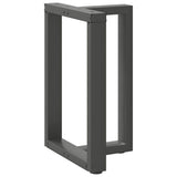 Dining Table Legs T-Shaped 2 pcs Anthracite 50x35x cm Steel 4013050