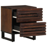 Bedside Cabinets 2 pcs 40x34x46 cm Solid Wood Mango 377431