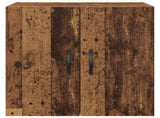Wall-Mounted Cabinet 60 x 31 x 60 cm Engineered Wood Old Wood 879549