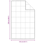 ZNTS Summer Duvet White 135 x 220 cm Down 42007632