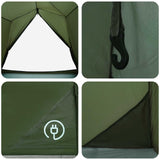 Tunnel Tent Olive Green 2-Person 185T Polyester with PU Coating 42019362