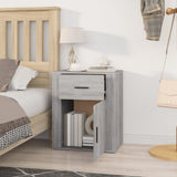 Bedside Cabinet Grey Sonoma 50x36x60 cm Engineered Wood 816726