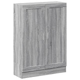 Book Cabinet Grey Sonoma 82.5x30.5x115 cm Engineered Wood 833787