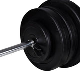 ZNTS Barbell + 2 Dumbbell Set 60.5kg 90375