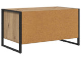 Shoe Cabinet Artisian Oak 60 x 35 x 44 cm Engineered Wood 886461