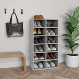 Shoe Rack Grey Sonoma 54x34x100.5 cm Engineered Wood 815310