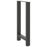 Bar Table Legs Anthracite 2 pcs 40x cm Steel 4013326