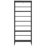 Bookshelf Black Oak 60 x 29.5 x 149 cm Engineered Wood 883928