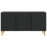 TV Cabinet 99 x 34.5 x 50 cm Black Engineered Wood 895176