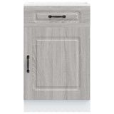 Kitchen Base Cabinet Kalmar Grey Sonoma Engineered Wood 853483