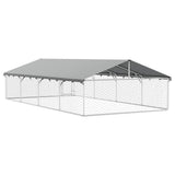 Outdoor Dog Kennel with Roof 600x300x150 cm 171502