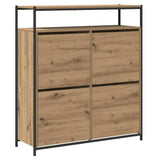 Shoe Cabinet Artisan Oak 100 x 34 x 112 cm Engineered Wood 3365548