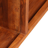 TV Cabinet Solid Wood with Honey Finish 120x30x40 cm 244680