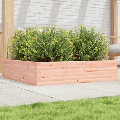 ZNTS Garden Planter 100x100x23 cm Solid Wood Douglas 847211