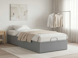 Electric Adjustable Bed Frame Light Grey 200 x 100 x 33.5 cm 42037305