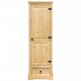 Wardrobe Corona 55x38x170 cm Solid Wood Pine 4002767