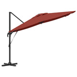 Roma Parasol Red 286 x 284 x 265 cm Aluminium and Polyester 42003342