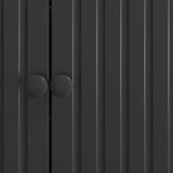 Sideboard Black 89 x 34.5 x 80 cm Engineered Wood 894186
