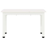 Coffee Table White 60 x 30 x 36 cm Solid Pine Wood 892758