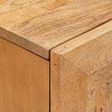 Sideboard 60 x 33 x 75 cm Solid Mango Wood 4018106