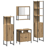 Bathroom Furniture Set 4 pcs Artisan oak 33 x 33 x 185.5 cm 3334407