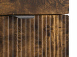 Bathroom Furniture Set Smoked Oak Engineered Wood 3404245