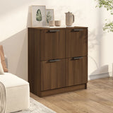 ZNTS Sideboard Brown Oak 60x30x70 cm Engineered Wood 816996