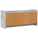TV Cabinet 102 x 33 x 47 cm Concrete Grey Engineered Wood 8011166