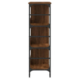 Sideboard Brown Oak 102x32x103,5 cm Engineered Wood 837731