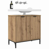Bathroom Sink Cabinet with Door Artisan Oak 60.5 x 33.5 x 61 cm 883423