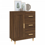 Sideboard Brown Oak 69.5x34x90 cm Engineered Wood 817371