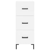Sideboard White 34.5x34x90 cm Engineered Wood 828604