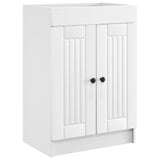 Bathroom under Sink Cabinet White 78.5 x 37.5 x 81 cm 890044
