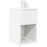 Bed Cabinet 2 pcs White 29 x 31.5 x 49 cm Engineered Wood 8001098