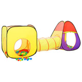 Children Play Tent with 250 Balls Multicolour 255x80x100 cm 3107727