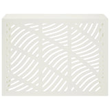 Air Conditioner Cover White 110 x 50 x 80 cm Steel 8014109