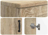 3 Piece Bathroom Cabinet Set UTRECHT Sonoma Oak Engineered Wood 3417488