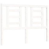 Bed Frame without Mattress White 120x200 cm Solid Wood 3194697