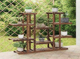 Flower Stand 110x25x110,5 cm Solid Wood Fir 362857
