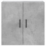 ZNTS Wall Cabinet Concrete Grey 60x31x60 cm Engineered Wood 829968