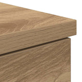 Desk with Drawer Artisan oak 140 x 49 x 76 cm Engineered wood 3328515