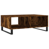 Coffee Table Smoked Oak 90x60x35 cm Engineered Wood 827073