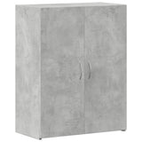 File Cabinet Concrete Grey 60x32x77.5 cm Engineered Wood 840768