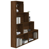 Book Cabinet Brown Oak 155x24x160 cm 815362