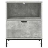 Bedside Cabinet Concrete grey 49 x 36 x 61 cm Engineered wood 883480