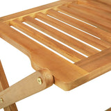 3 Piece Folding Garden Dining Set Solid Wood Acacia 3206333