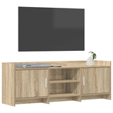 TV Cabinet 130 x 33 x 47 cm Sonoma Oak Engineered Wood 8011173