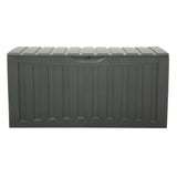Storage Box Black 118x53x57 cm Polypropylene 153887